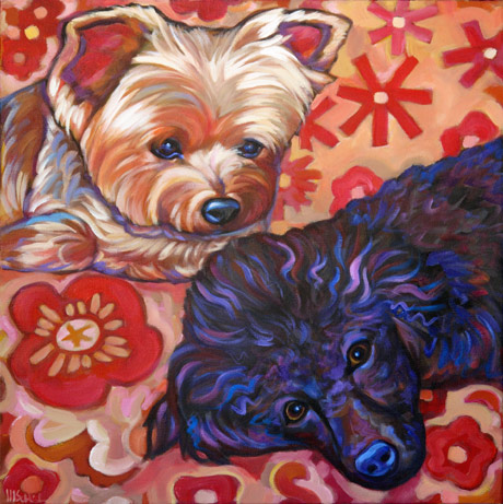 Sadie and Beau Pet Portrait