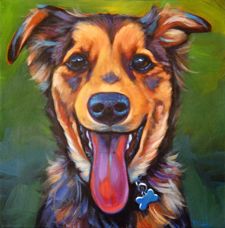 Sadie from Palo Alto pet portrait